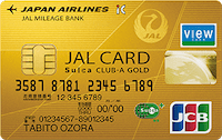 JALカードclub-a-goldSuicaのロゴ