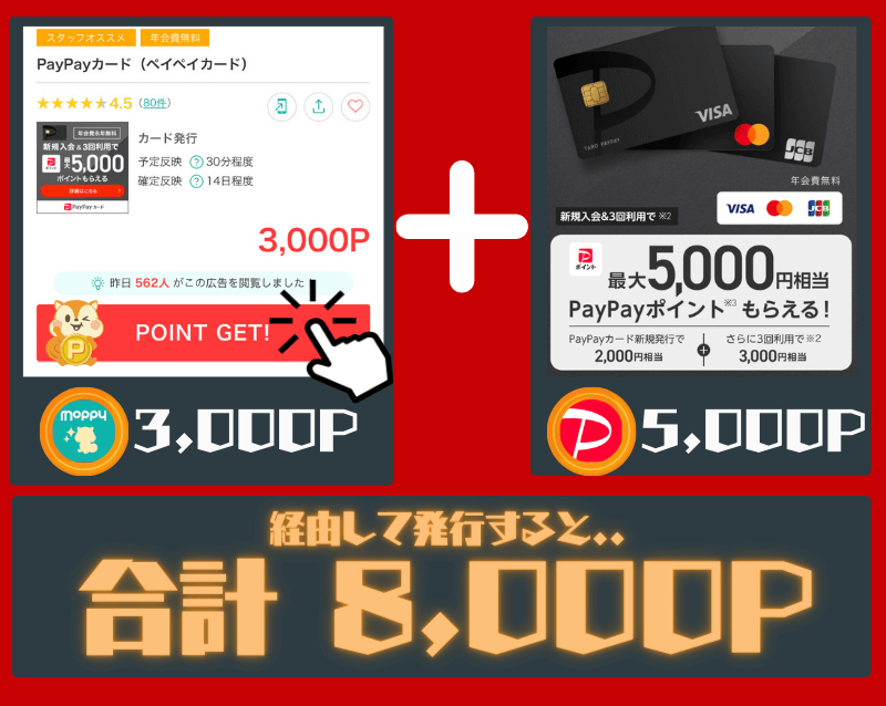 PayPayカードアプリ経由