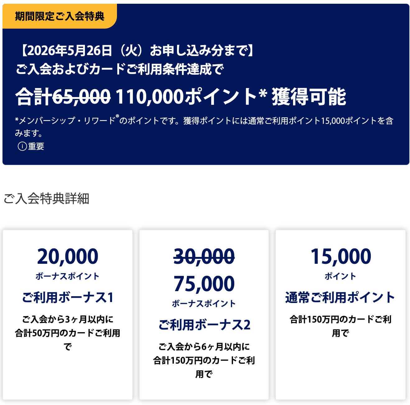 グールドプリファード入会特典