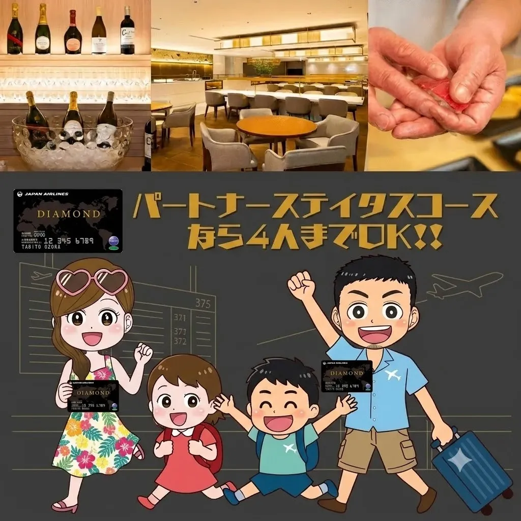 JMB/JGCダイアモンドのパートナーステイタス1