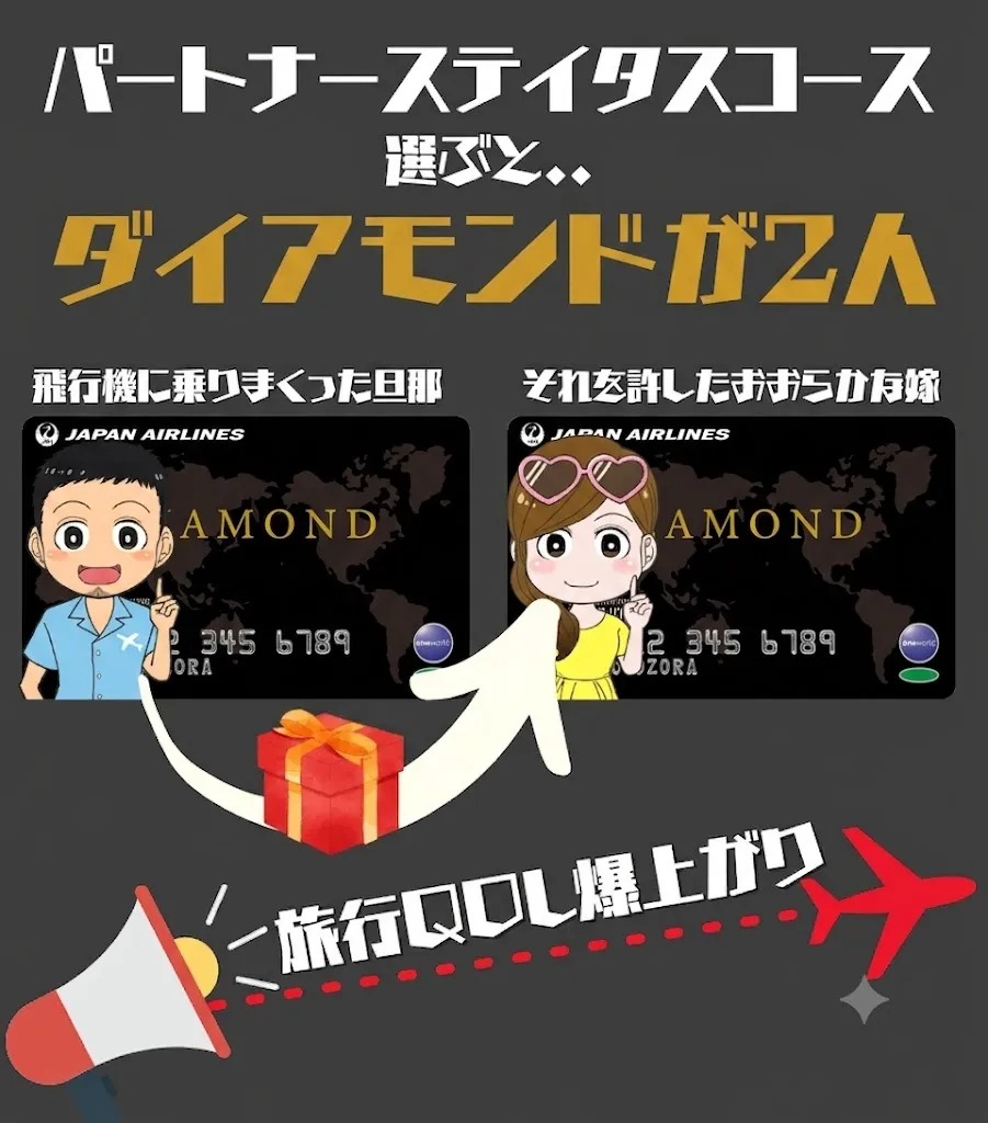 JMB/JGCダイアモンドのパートナーステイタス2